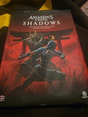 Assassins Creed:Shadows The Complete Official Guide Hardback Collectors Edition